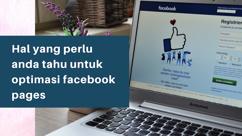 Hal yang perlu anda tahu untuk optimasi facebook pages